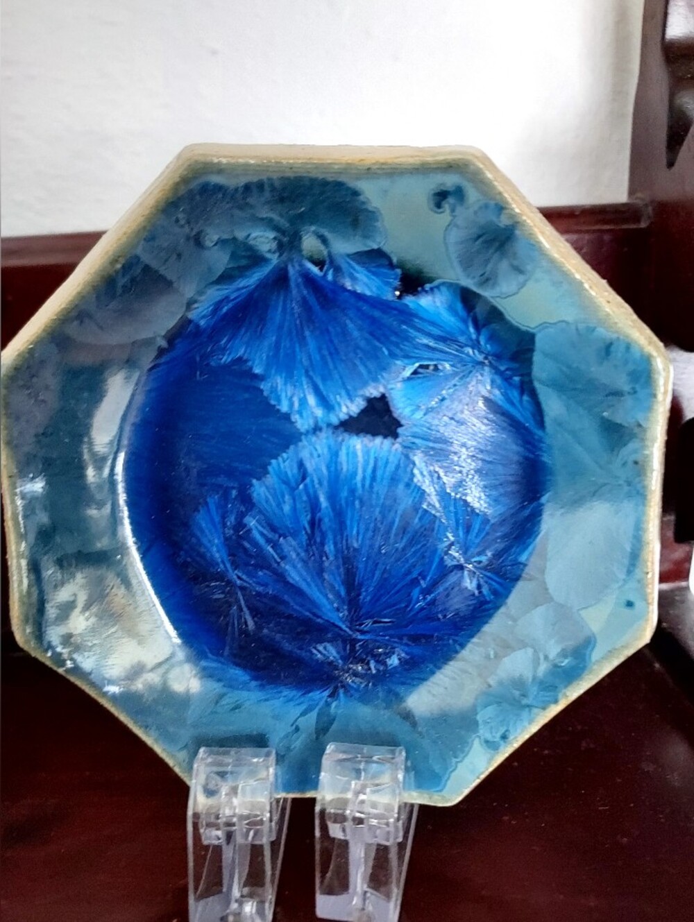 Octogon Blue Pottery